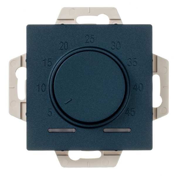 Термостат теплого пола электронный SE AtlasDesign 10A с датчиком механизм, изумруд