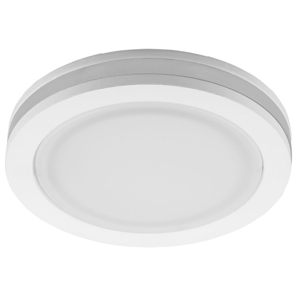 Светодиодный светильник Feron AL600 встраиваемый, с белой LED подсветкой, 7W 4000K 230V белый