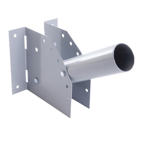 Кронштейн для уличного светильника с переменным углом Feron 230х150х130мм, d60mm, серый, ДС-1