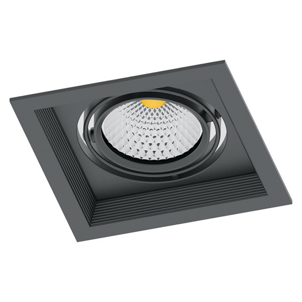 Светодиодный светильник карданный Feron AL201 12W 4000K 230V 1080Lm 35° черный