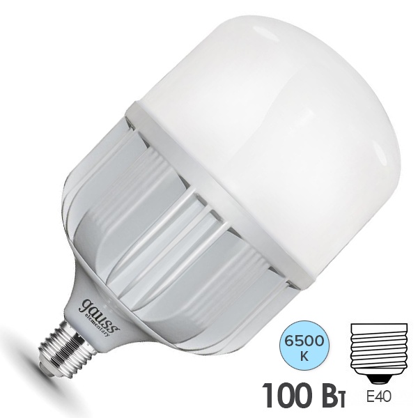 Лампа светодиодная Gauss LED Elementary T160 100W 6500K 180-240V E40 9500lm