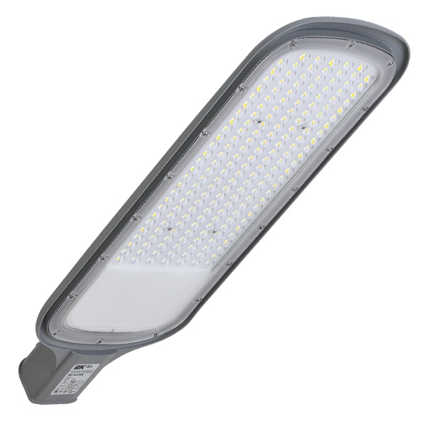 Консольный светодиодный светильник ИЭК LED ДКУ 1012-200Ш 200W 5000K IP65 серый d60mm