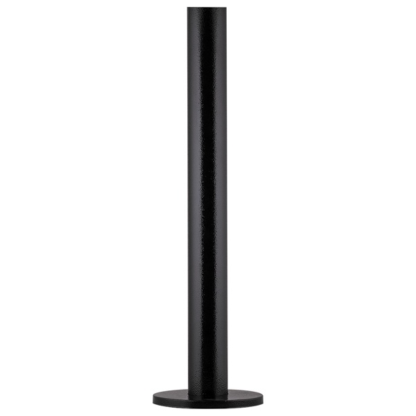 Опора металлическая для серии Оптима Feron h600мм d60мм, черный, ОМ 0.6