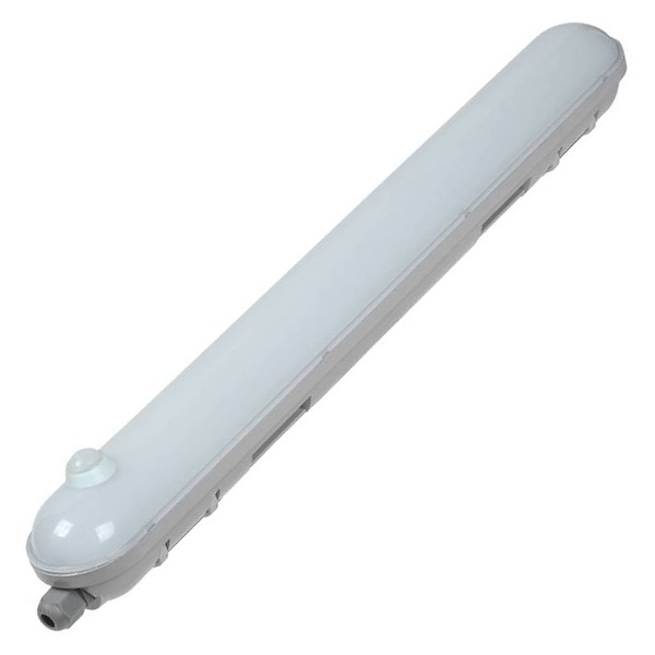 Светильник светодиодный Gauss EVO-S СПП-176 18W 6500K 2160lm IP65 600x60x58mm с датчиком проходной