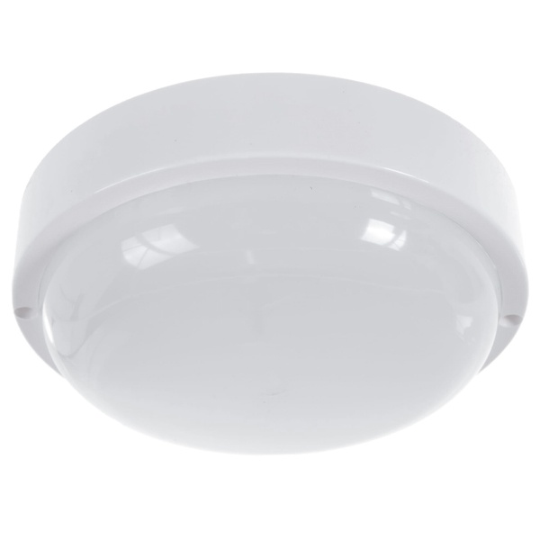 Светильник светодиодный ЖКХ Gauss Elementary D155x52 15W 1500Lm 6500K 230V IP65 круг белый