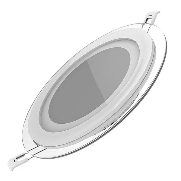 Светильник светодиодный Gauss Glass 18W 3000K 1390Lm IP20 230V круг 200х30 d155 декоративное стекло