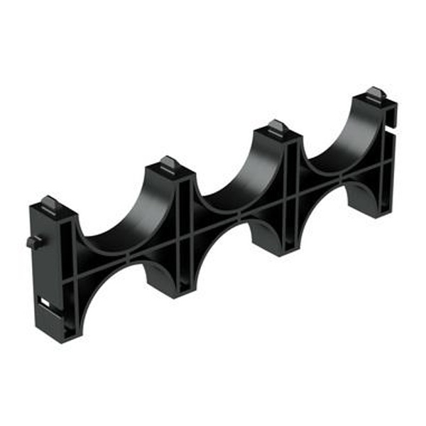 Держатель расстояния (кластер) DKC для двустенных труб 160 мм (тройной)