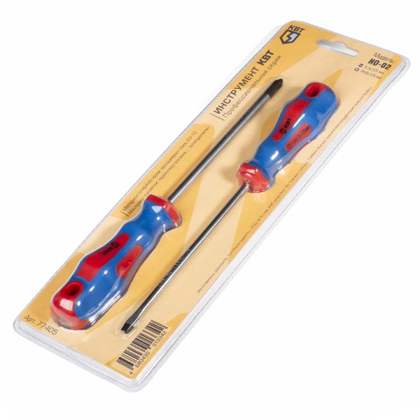 Набор отверток КВТ 2 штуки Мастер, НО-02