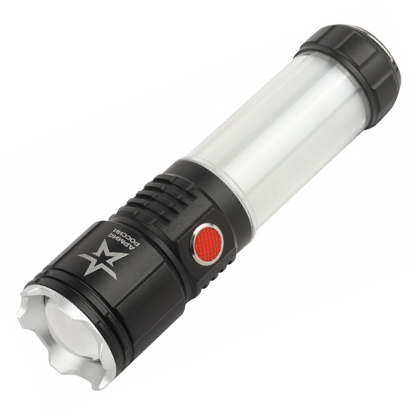 Фонарь светодиодный Армия России MA-703 Тайфун ручной, аккумуляторный,10W, 6 режимов, магнит