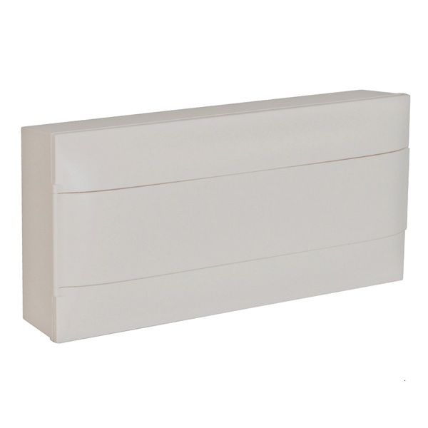 Щиток пластиковый накладной Legrand Practibox S 22 модуля белая дверь шины N+PE