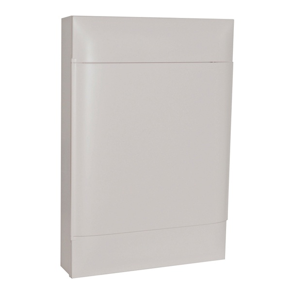 Щиток пластиковый накладной Legrand Practibox S 3x18 модуля белая дверь шины N+PE