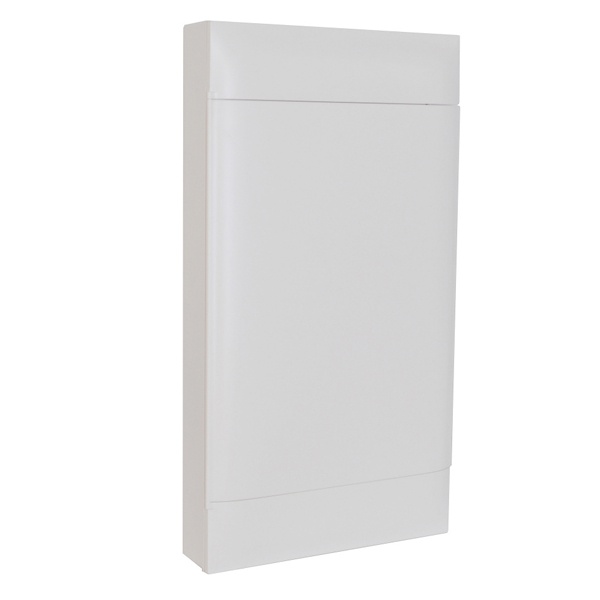 Щиток пластиковый накладной Legrand Practibox S 4x18 модуля белая дверь шины N+PE