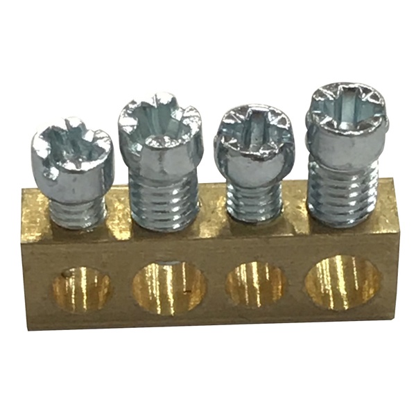 Латунная шина для добавления в изолирующий шинодержатель Legrand Practibox S (2x16 и 2x10) мм2