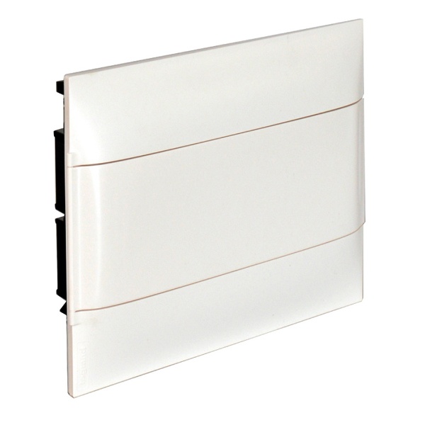 Щит пластиковый встраиваемый Legrand Practibox S 12 модулей белая дверь шины N+PE