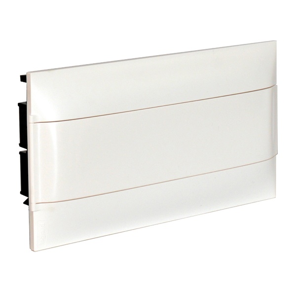 Щит пластиковый встраиваемый Legrand Practibox S 18 модулей белая дверь шины N+PE