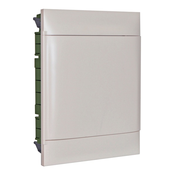 Щит пластиковый встраиваемый Legrand Practibox S 2x12 модуля белая дверь шины N+PE