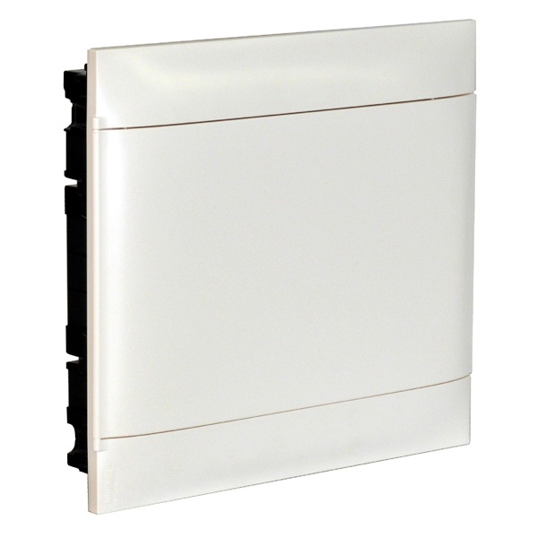 Щит пластиковый встраиваемый Legrand Practibox S 2x18 модуля белая дверь шины N+PE