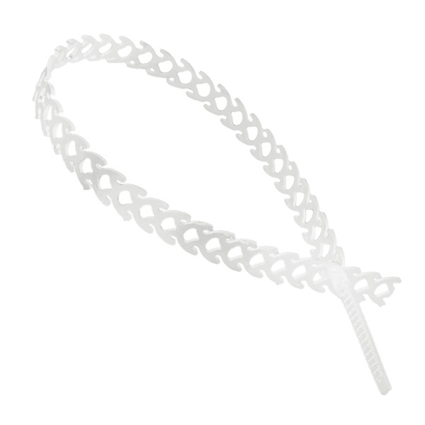 Хомут-стяжка Rexant кабельная полимерная 300х10мм прозрачная многоразовая [уп.20шт]