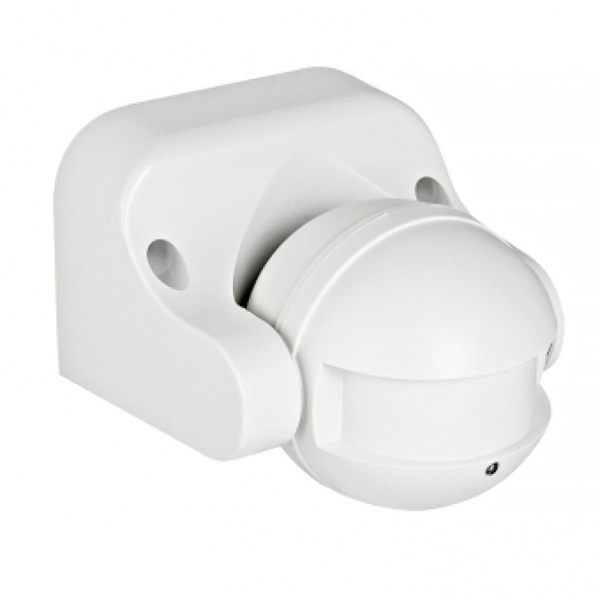 Микроволновый датчик движения EKF PROxima белый настенный 1200Вт 180гр. до 15м IP44 MW-702