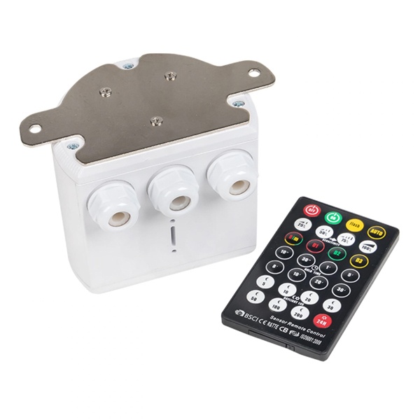 Микроволновый датчик движения EKF PROxima белый для высоких потолков 2000Вт 360гр. 30м IP65 MW-707