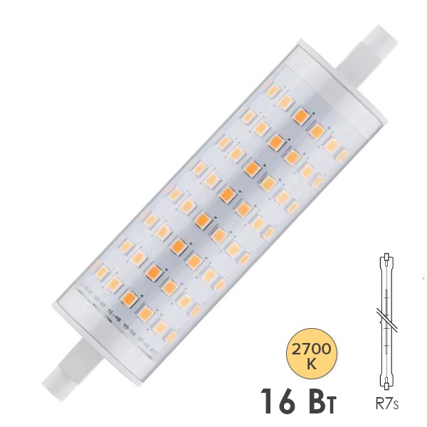 Лампа светодиодная Osram LED P Special LINE 118 16W (125W) 2700K R7s CL