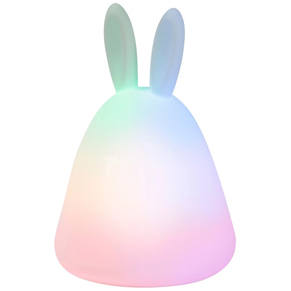 Светильник ночник настольный Nightlux Rabbit Touch USB RGBW 2.5W 20Lm RGB+3000K USB