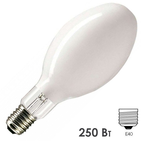 Лампа ртутная Мегаватт ДРВ 250Вт Е40 бездроссельная