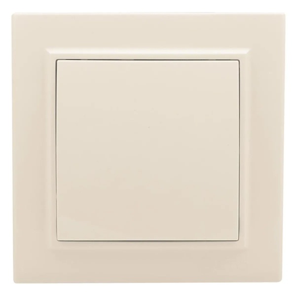 Кнопка EKF Basic 10А IP20 Минск бежевый