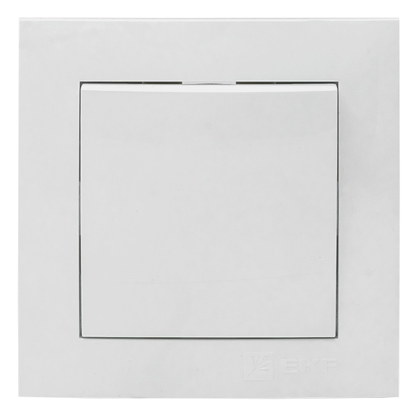 Выключатель 1-клавишный EKF PROxima 10А IP20 Валенсия белый