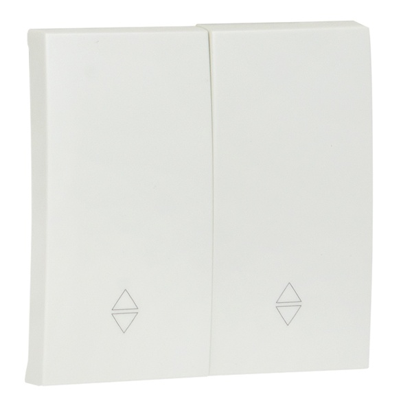 Лицевая панель переключателя 2 - клавишного EKF PROxima Валенсия жемчуг