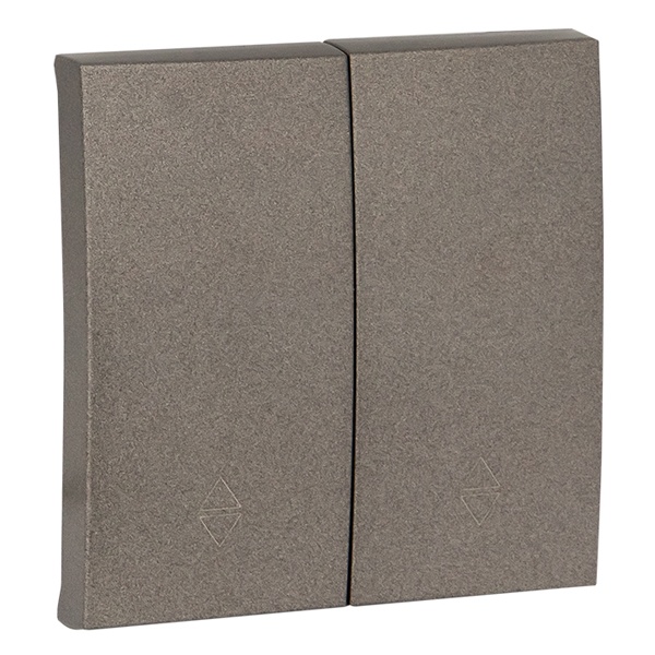 Лицевая панель переключателя 2 - клавишного EKF PROxima Валенсия графит