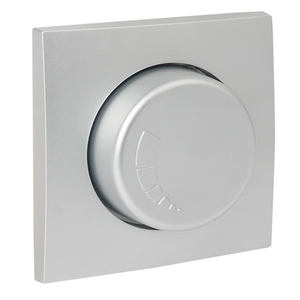 Лицевая панель светорегулятора EKF PROxima Валенсия сталь