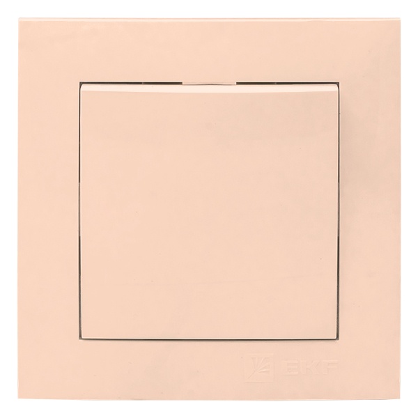 Выключатель 1-клавишный EKF PROxima 10А IP20 Валенсия кремовый