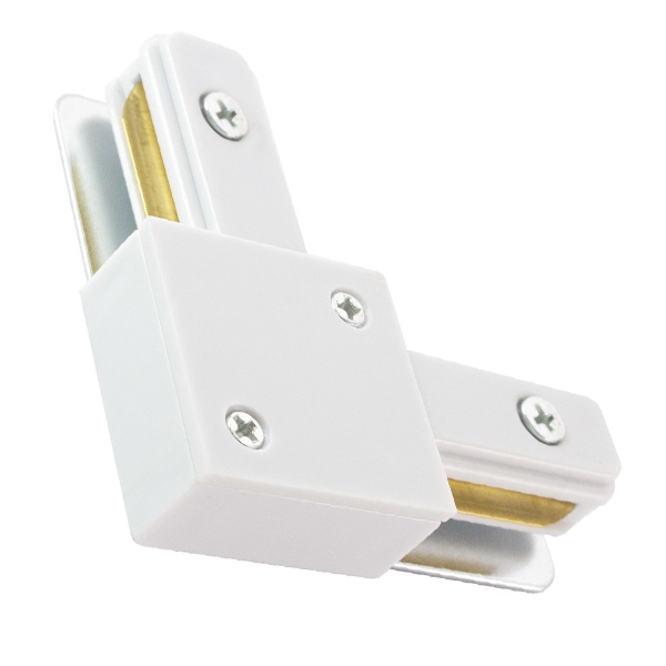 Коннектор TDM L-образный для шинопровода TLC-01-WH-L, белый,