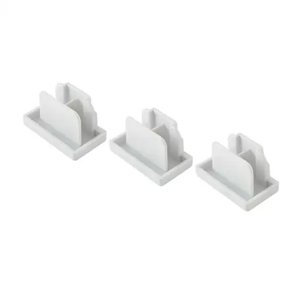 Заглушка торцевая TDM пластиковая для шинопровода TLA-01-WH-Z, белая,