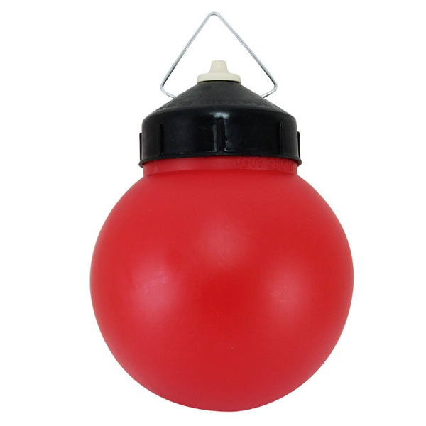 Светильник подвесной TDM НСП 03-60-027 У1 (шар пластиковый красный) IP44 Е27