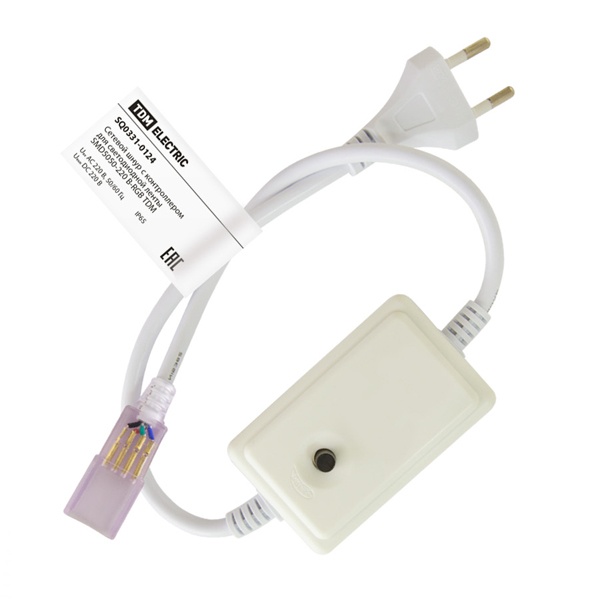 Шнур сетевой TDM для светодиодной ленты SMD5050-220V RGB