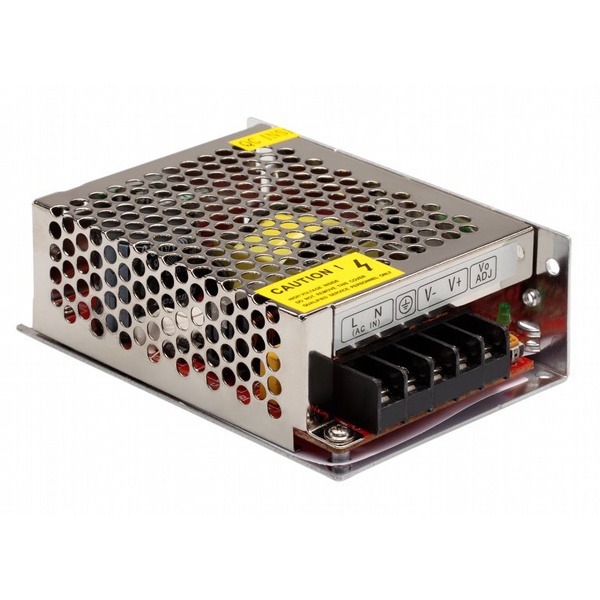 Блок питания TDM 36W 12V IP20 для светодиодных лент и модулей DC металлический корпус