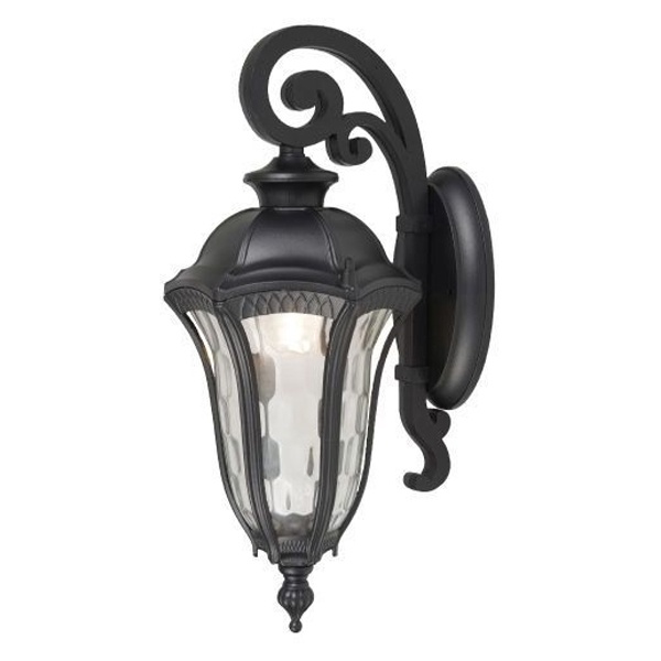 Светильник садово-парковый TDM Вена 60W E27 черный алюминиевый корпус крепление вниз