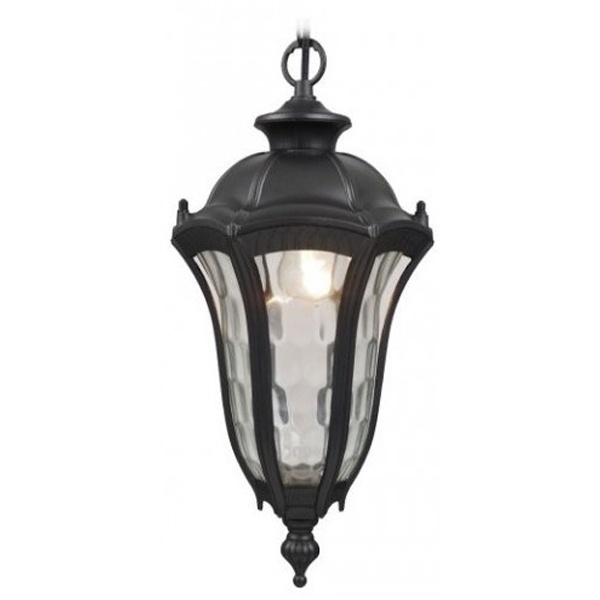 Светильник садово-парковый TDM Вена 60W E27 черный алюминиевый корпус подвесной