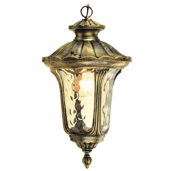 Светильник садово-парковый TDM Париж 60W E27 алюминиевый корпус бронза подвесной