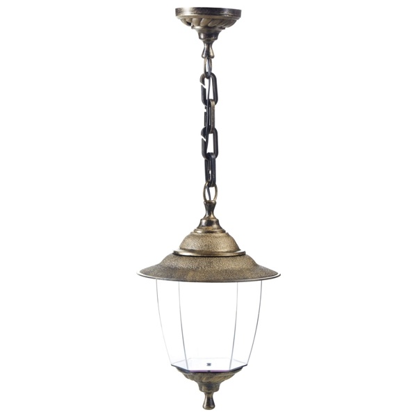 Светильник TDM Прага Эл-11-70Б 60W Е27 подвесной бронза, прозрачный плафон