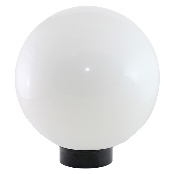 Светильник TDM НТУ 03-60-250 шар d250mm опал ПММА, основание плоское ПК, 230V max75W Е27 IP54