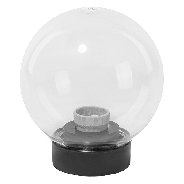 Светильник TDM НТУ 03-60-161 шар d160 мм IP54 (прозрачный ПММА, основание плоское ПК, Е27)