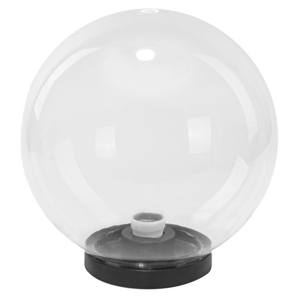 Светильник TDM НТУ 03-100-401 шар d400 мм IP54 (прозрачный ПММА, основание плоское ПК 145, Е27)
