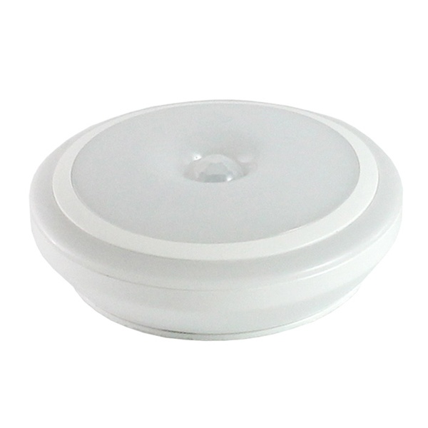 Светильник накладной светодиодный TDM 0,5W 35Lm 3хAAA датчик движения и освещенности 80х80мм