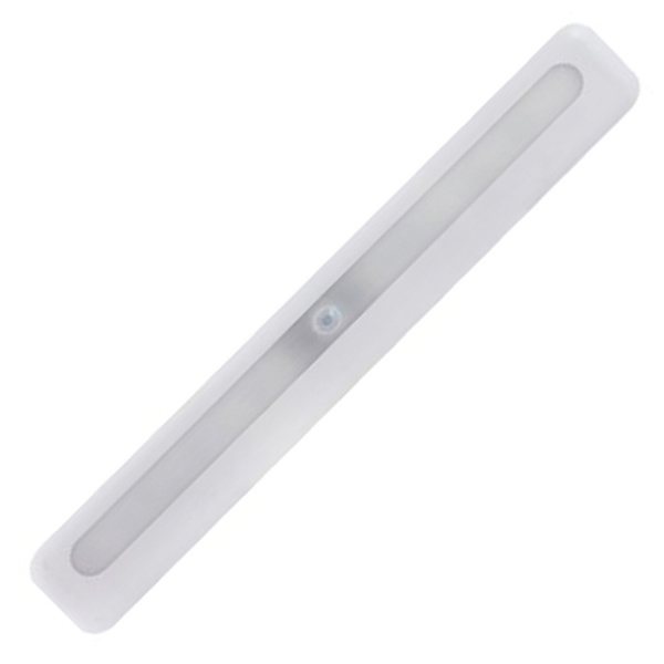 Светильник накладной светодиодный TDM 1,5W 80Lm 4хАА датчик движения и освещенности 280х40мм