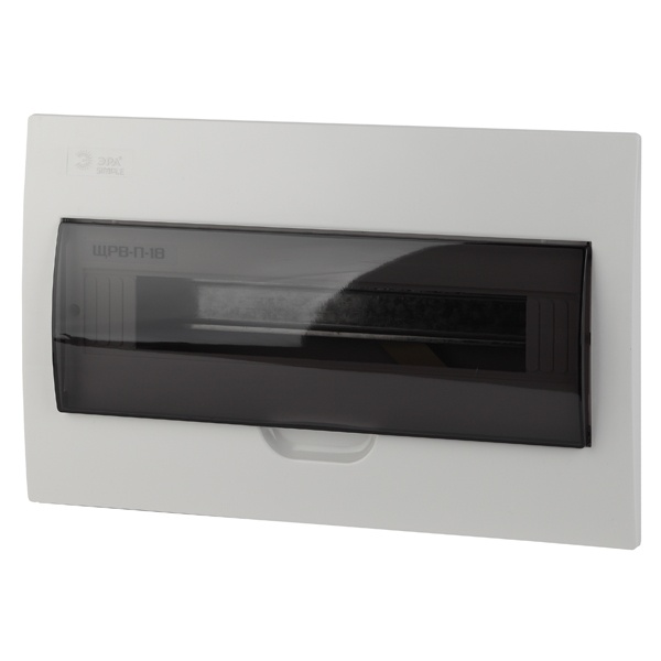 Щиток встраиваемый ЭРА SIMPLE ЩРВ-П-18 на 18 модулей с прозрачной дверкой IP41