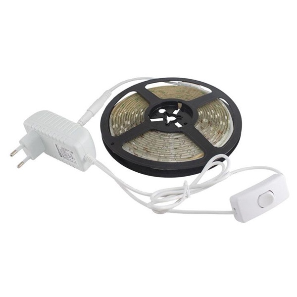 Комплект светодиодной ленты TDM SMD2835-60 LED/m 4,8W/m 6000K 12V IP65 (упаковка 5 метров) 24W