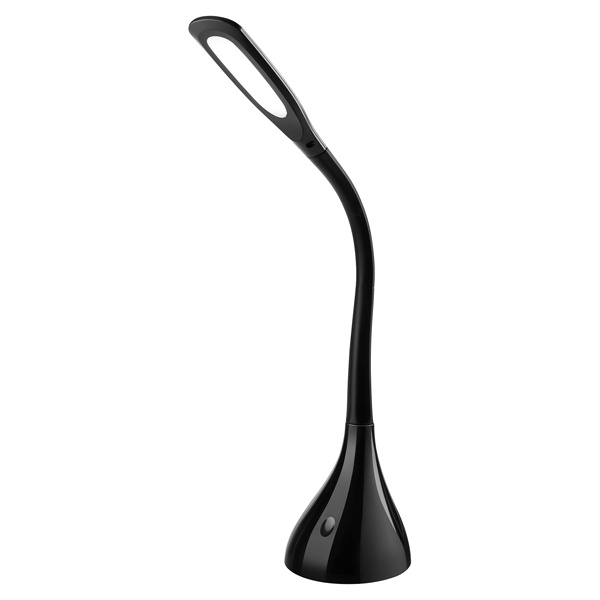 Светильник светодиодный настольный TDM СН-16 7W 5000K 220V черный сенсор-диммер